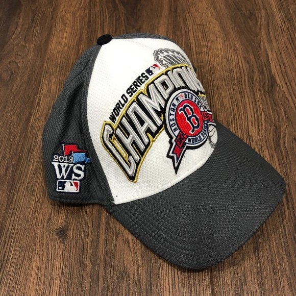 New Era Boston Red Sox Cap Hat 39Thirty World Series Champion 2013 Flex Fit OSFM - Picture 3 of 11
